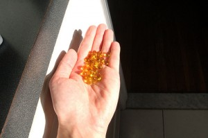 Vitamin D and weight loss vitamin d in hand 300x199 Can Vitamin D Impact Weight Loss?